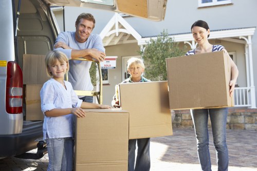 Large removal van quote for a South Kensington family or office move