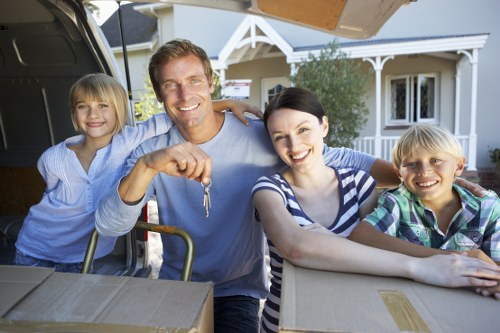Local movers handling office relocation logistics in South Kensington