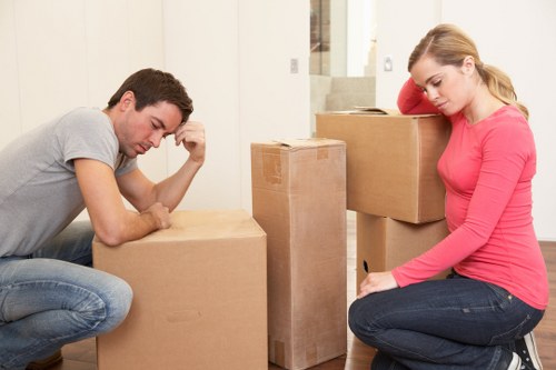 Local team handling office furniture move in South Kensington commercial property