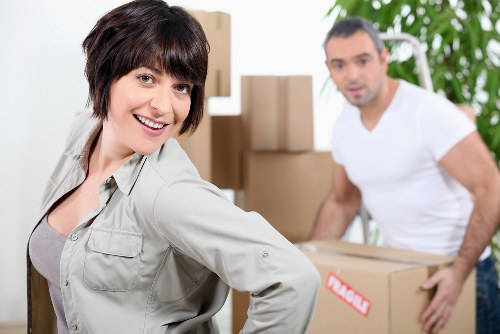 Prepared office move checklist and packed items for a South Kensington business relocation