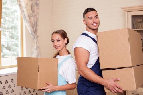 Office and commercial man with van service in South Kensington