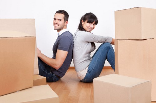 Careful furniture delivery for a South Kensington home or office